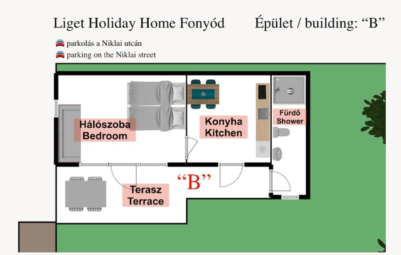 Liget Holiday Home Fonyód エクステリア 写真