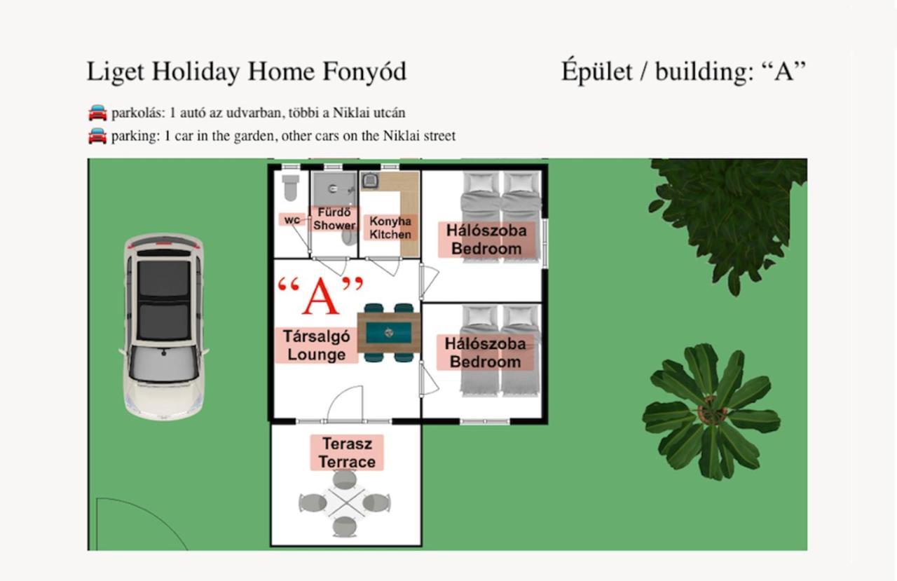 Liget Holiday Home Fonyód エクステリア 写真